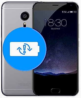 Замена аккумулятора (батареи) Meizu